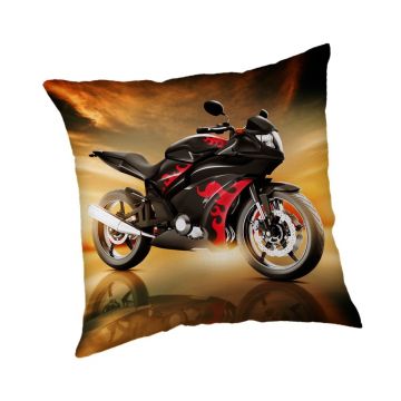 Pernă pentru copii 40x40 cm Motorbike 