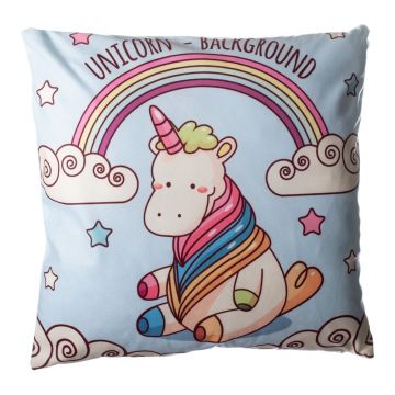 Pernă pentru copii 45x45 cm Unicorn – JAHU collections