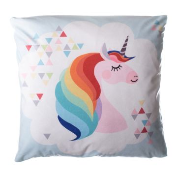 Pernă pentru copii 45x45 cm Unicorn – JAHU collections