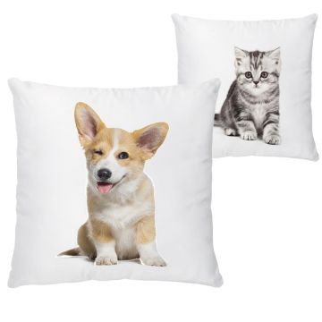 Pernă pentru copii din bumbac satinat 45x45 cm The Cutest Ones – Butter Kings