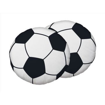 Pernă pentru copii din polar/fleece 21x32 cm Football – Jerry Fabrics