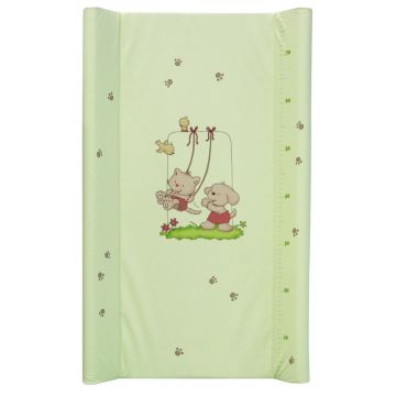 Saltea de infasat cu intaritura, Lorelli, 50 x 80 cm, Green
