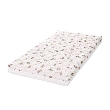 Saltea spuma si cocos Lorelli Havana 60 x 120 x 10 cm Beige Bear