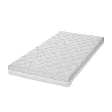 Saltea spuma si cocos Lorelli Havana 60 x 120 x 10 cm Grey Sky