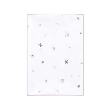 Cearsaf de pat Lorelli 150 x 100 cm Little Honey Bunny Beige