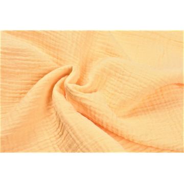 Muselina bumbac organic galben 80x80 cm