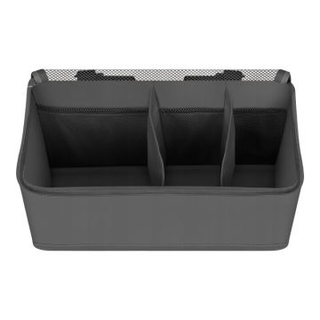 Organizator multifunctional, Lionelo, Sidepocket M, 43x15x23 cm, 3 compartimente, Universal, Constructie ranforsata, Gri Organizator multifunctional, Lionelo, Sidepocket M, 43x15x23 cm, 3 compartimente, Universal, Constructie ranforsata, Gri