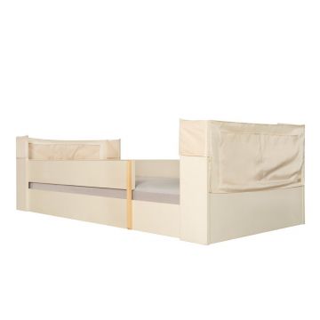 Pat pentru copii bej fără somieră 90x200 cm Toddler – Roba