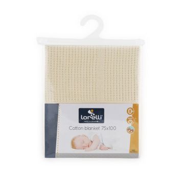 Patura bebelusi Lorelli 75 x 100 beige