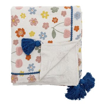 Pătură pentru copii din bumbac reciclat 130x160 cm Cherry – Bloomingville Mini