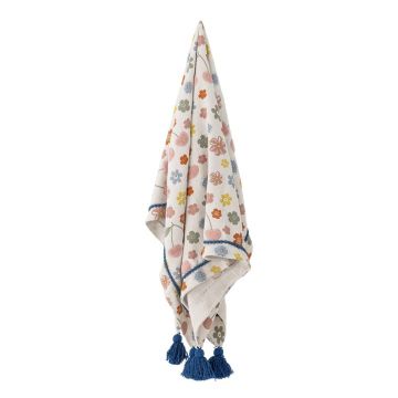 Pătură pentru copii din bumbac reciclat 130x160 cm Cherry – Bloomingville Mini Pătură pentru copii din bumbac reciclat 130x160 cm Cherry – Bloomingville Mini