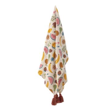 Pătură pentru copii din bumbac reciclat 130x160 cm Fruitta – Bloomingville Mini