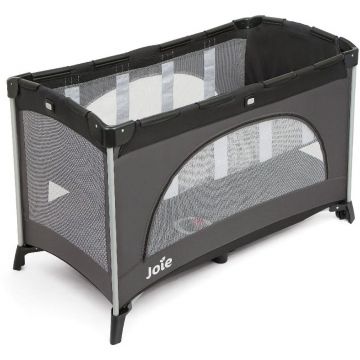 Patut Pliabil Allura 120 Ember 2 Niveluri 120CM de la Nastere Maxim 15 KG Negru/Gri