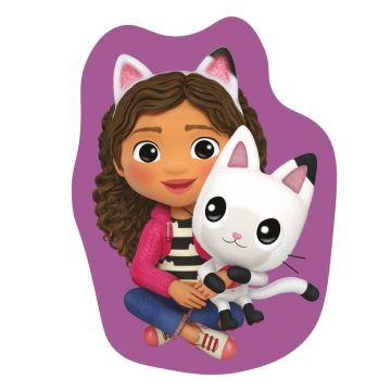 Pernă pentru copii din polar/fleece 35x35 cm Gabby´s Dollhouse 