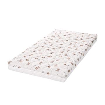 Saltea pat, Lorelli Havana, 62 x 110 x 10 cm, cocos si spuma elastica, Bear and Pillow Beige