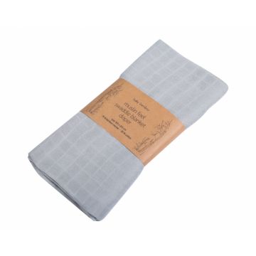 Scutec cu fibra de bambus 120x120 cm Grey