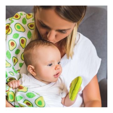 Scutec muselina si sunatoare Babyono 53601