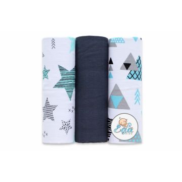 Set 3 scutece din bumbac 60x80 cm model No23