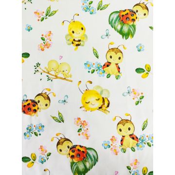 Aparatori laterale pentru pat Buburuza