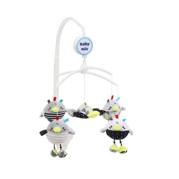 Carusel muzical Baby Mix pui de gaina
