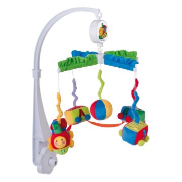 Carusel muzical Trenuletul literelor CANPOL CAN2314