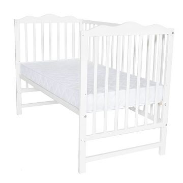 Patut pentru copii E-Kids Laura, 12060 cm + saltea cocos 10 cm