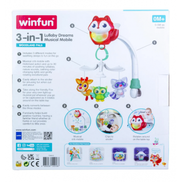 Proiector 3 in 1 Winfun vulpita