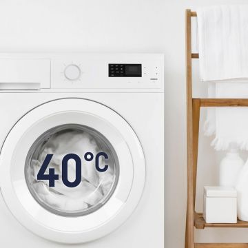 Protectie de pat tubulara, MiniMini, Muselina, Menta, 300 cm