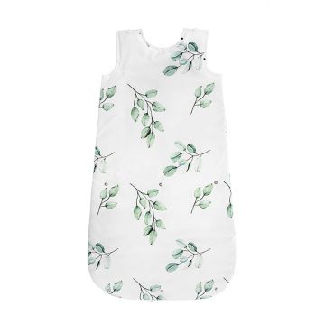 Sac de dormit din bumbac 0-24 luni Grow with me Eucalipt Sleepee 2,5 tog