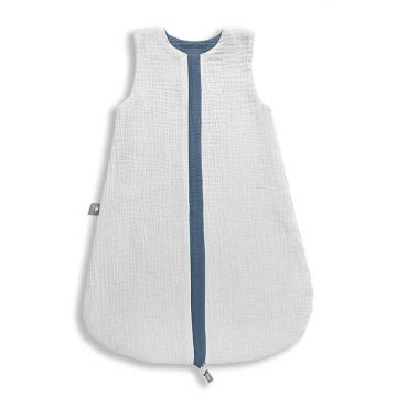 Sac de dormit din bumbac cu 2 fete 0-4 luni Petrol S Sleepee 1 tog