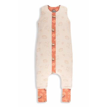 Sac de dormit din bumbac cu 2 fete 1-2 ani ani Animale de Epoca AriciCream Sleepee 2.5 tog