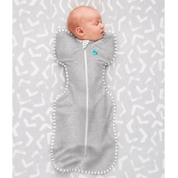 Sac de dormit pentru infasat Love to Dream Swaddle Up Gri S 3.5-6 kg 1 Tog