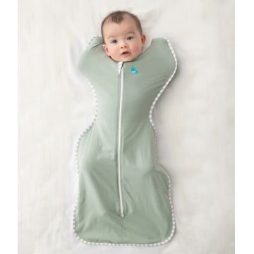 Sac de dormit pentru infasat Love to Dream Swaddle Up Olive S 3.5-6 kg 0.2 Tog