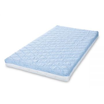 Saltea pentru patut 120x60x10 cm Lorelli Holiday Blue Sky compozitie cocos spuma cocos