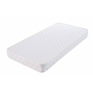 Saltea pentru patut Lorelli Combo Alb din spuma elastica 72x172x12 cm