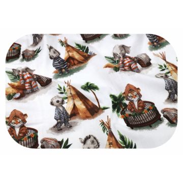 Scutec din bumbac 120x120cm Baby Safari