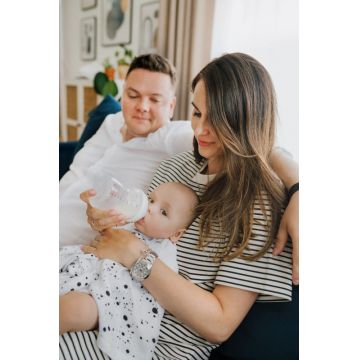 Set 2 scutece muselina Bambus AlbGri 75x75 cm Sleepee