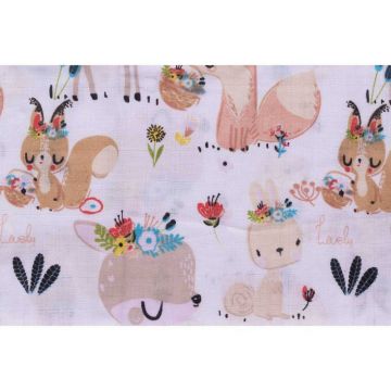 Set 3 scutece Infantilo din muselina galben mustar