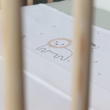 Set lenjerie patut cu 3 piese jersey Nairobi 60x120 cm bumbac