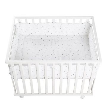 Țarc pentru copii alb 100x75 cm Sternenzauber – Roba