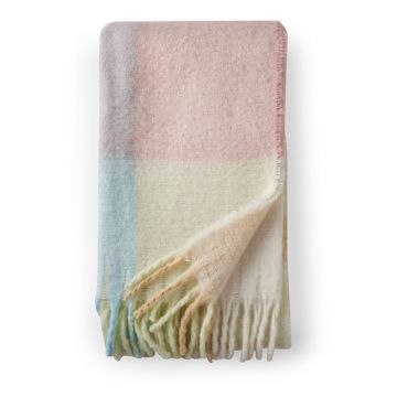 Pătură 130x170 cm Faux Mohair Check – Catherine Lansfield