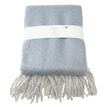 Pătură albastru-deschis 127x185 cm Ultra – Rex London