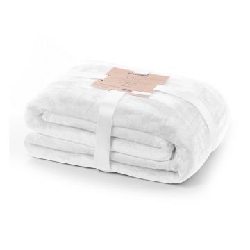 Pled DecoKing Mic, 150 x 200 cm, alb