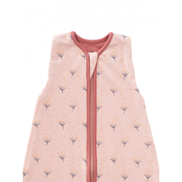 Sac de dormit cocon din bumbac organic 0-3 luni model Dandelion