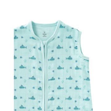 Sac de dormit din muselina 0-6 luni model Submarine