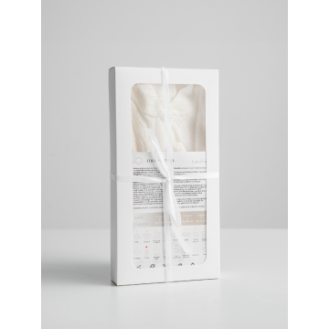 Sac de dormit si caciulita din bumbac impregnat cu lanolina