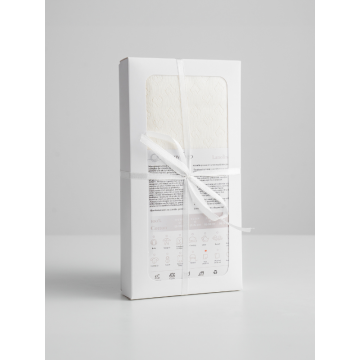 Set 2 paturici subtiri din bumbac impregnat cu lanolina 100x100 cm