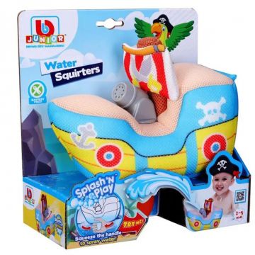 Barca pirat din material textile cu stropitoare, Bburago Junior