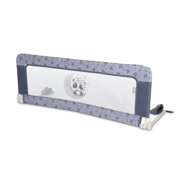 Bariera reglabila de protectie pat, Lorelli Safety Night, Cool Grey Pandas
