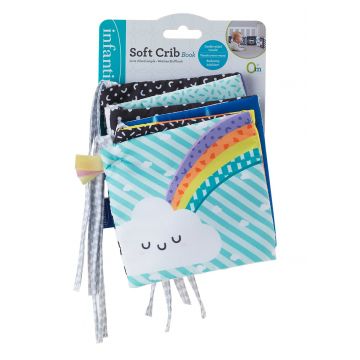 Carticica moale cu activitati pentru dentitie, Infantino, Soft Crib